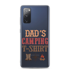 Dad's Camping T-Shirt Clear Case for Samsung®