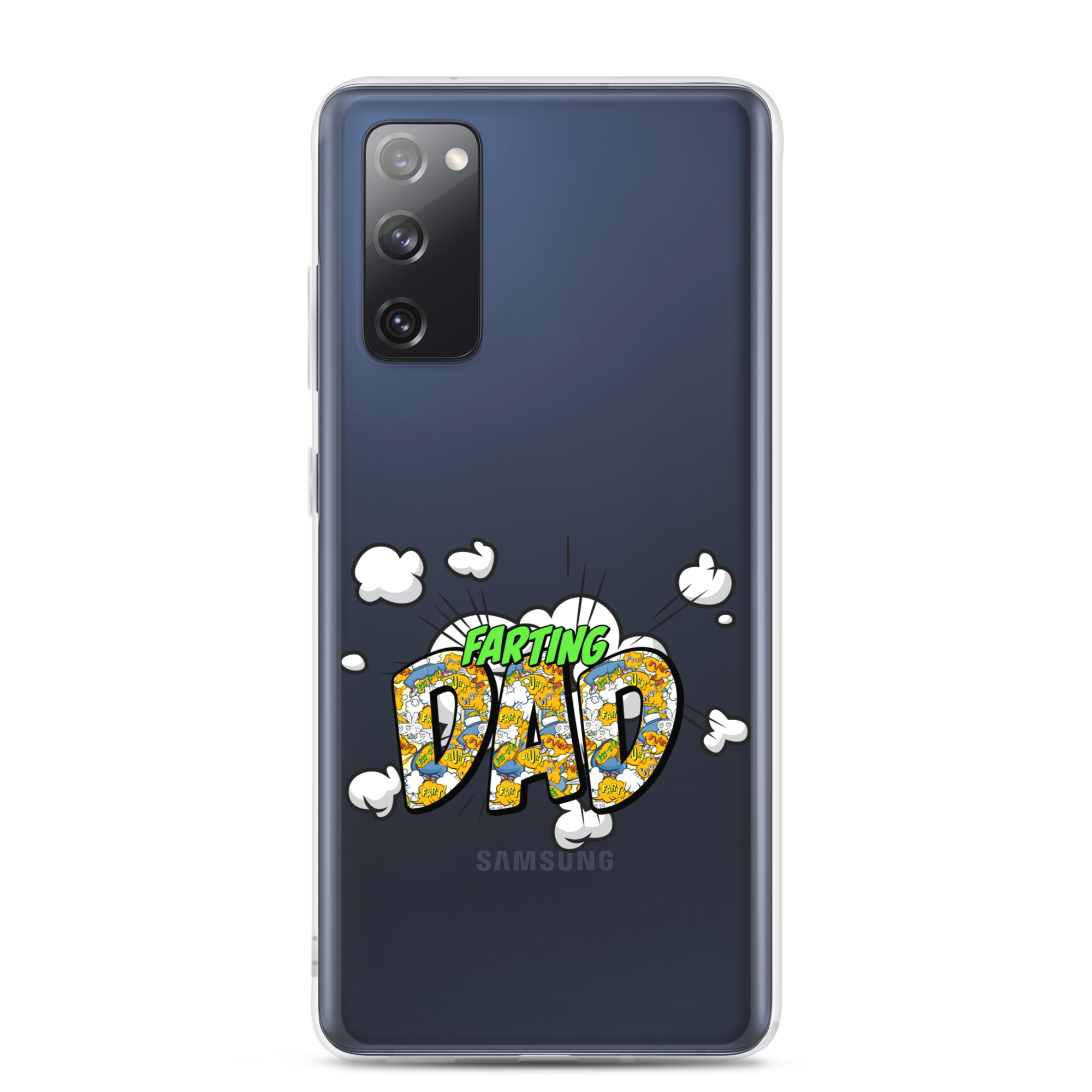 Farting Dad Clear Case for Samsung®