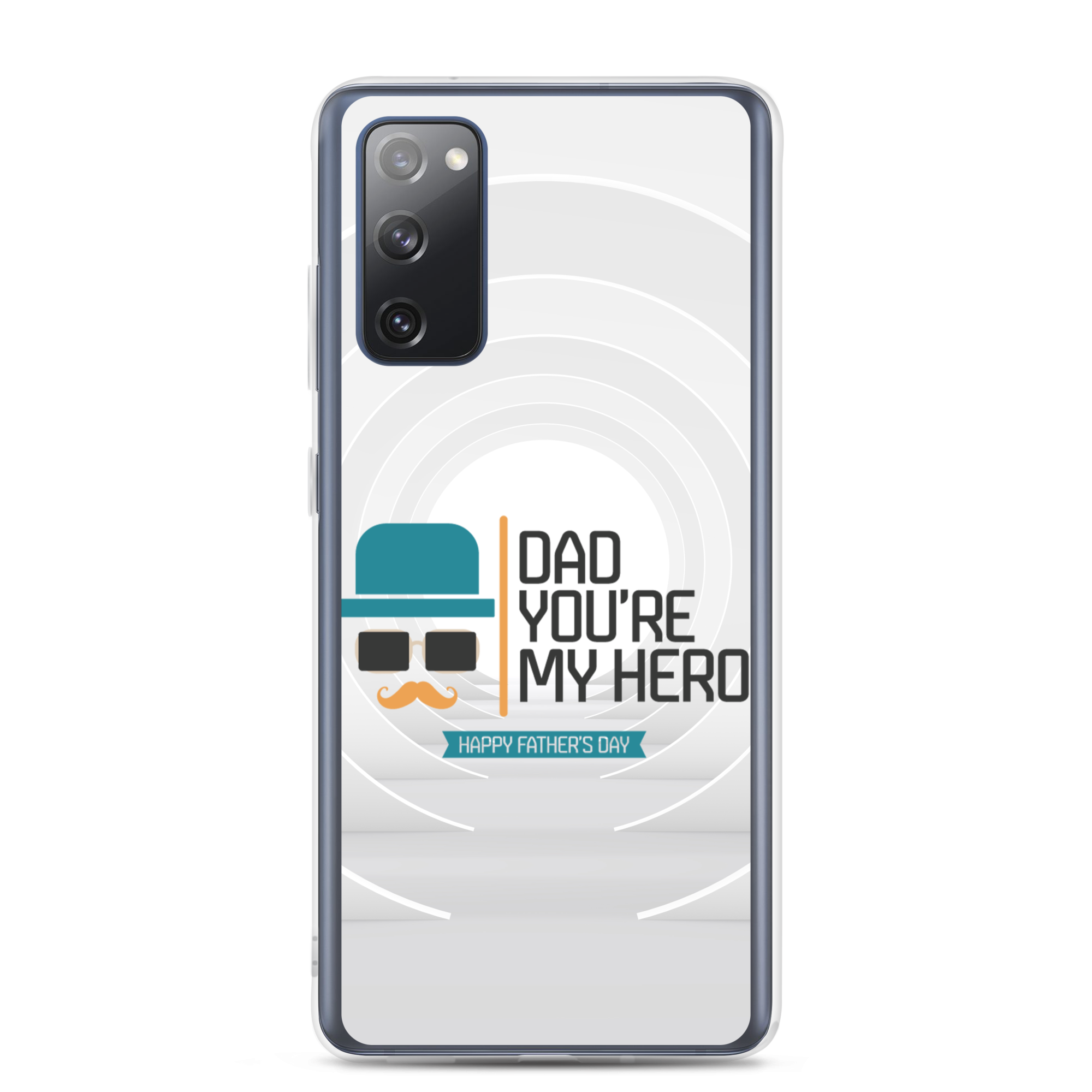 Dad You're My Hero Happy Father's Day Clear Case for Samsung®