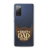 Best Dad Ever Clear Case for Samsung®