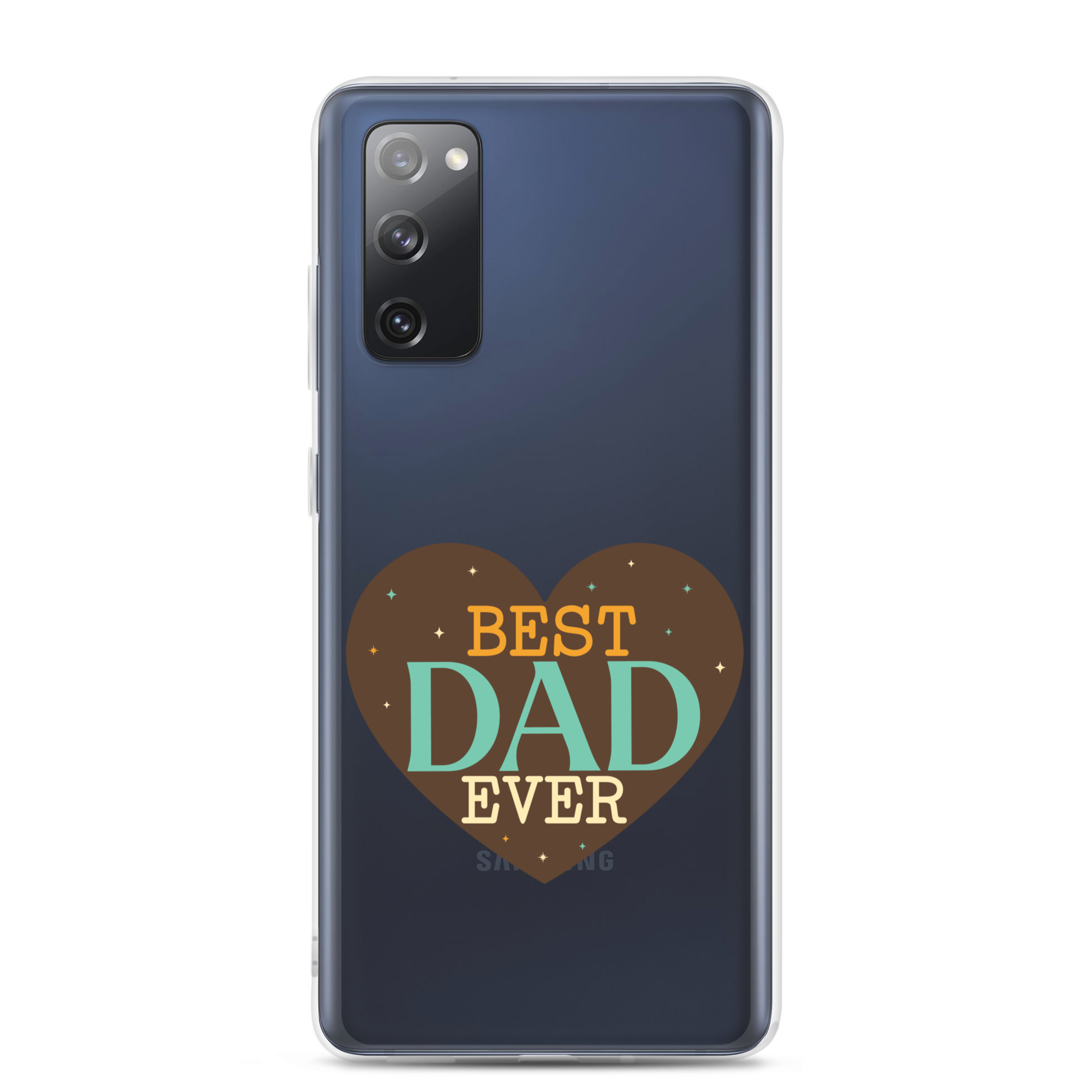 Best Dad Ever Clear Case for Samsung®