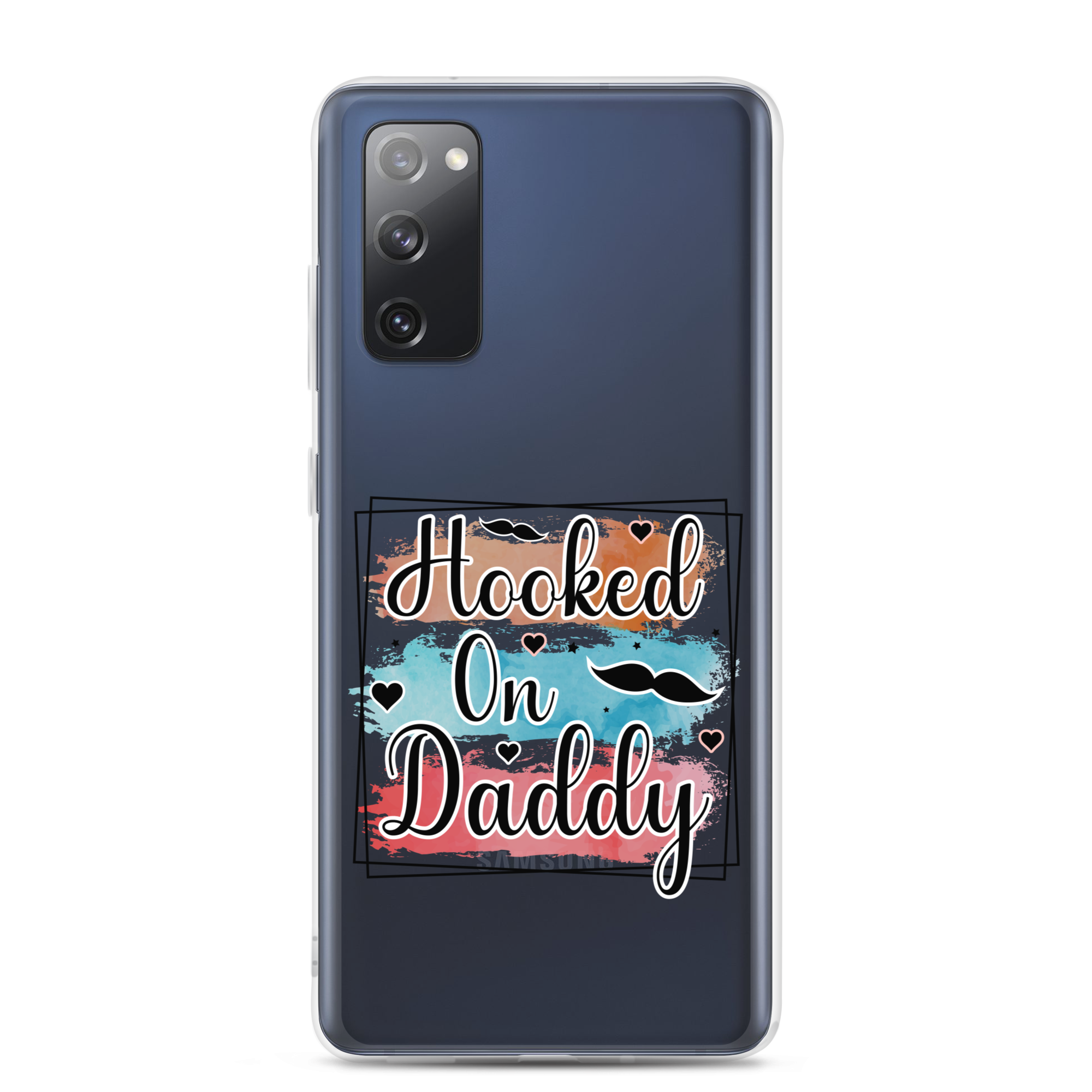 Hooked On Daddy Clear Case for Samsung®