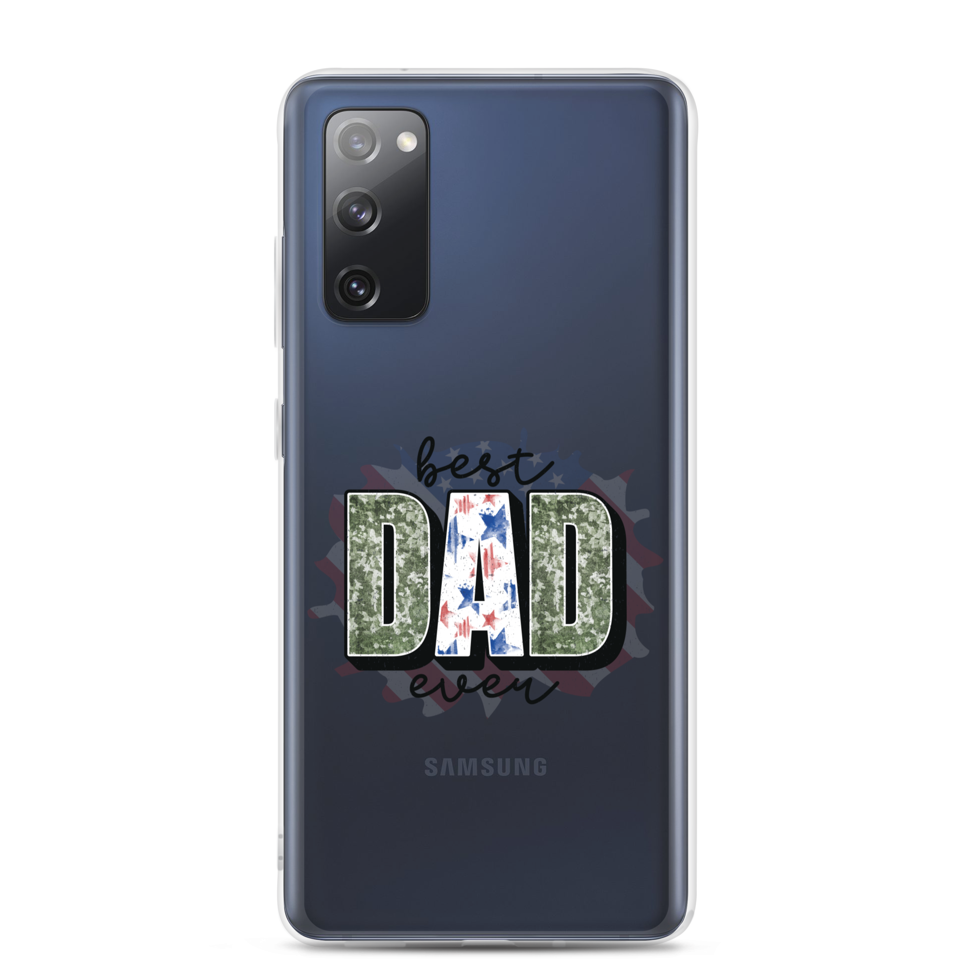 Best Dad Ever Clear Case for Samsung®