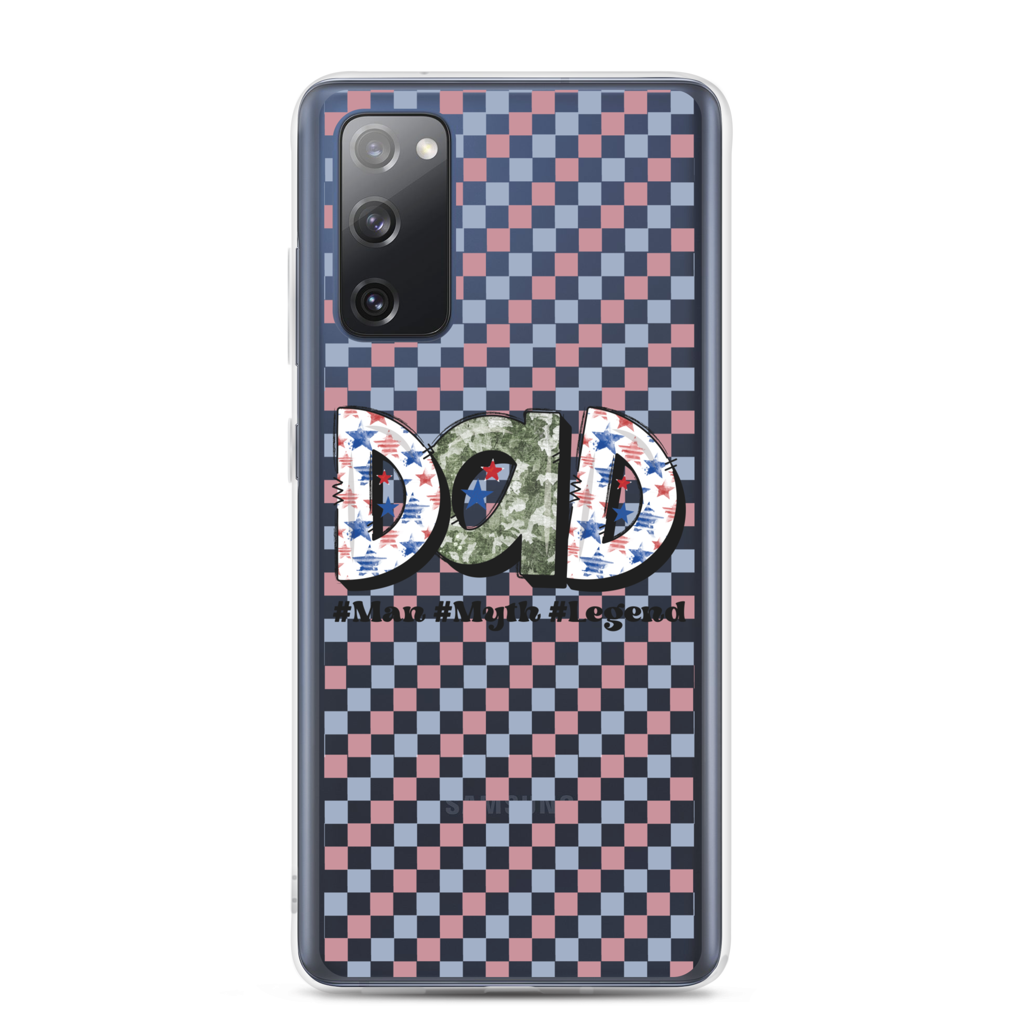 Dad #Man #Myth #Legend Clear Case for Samsung®