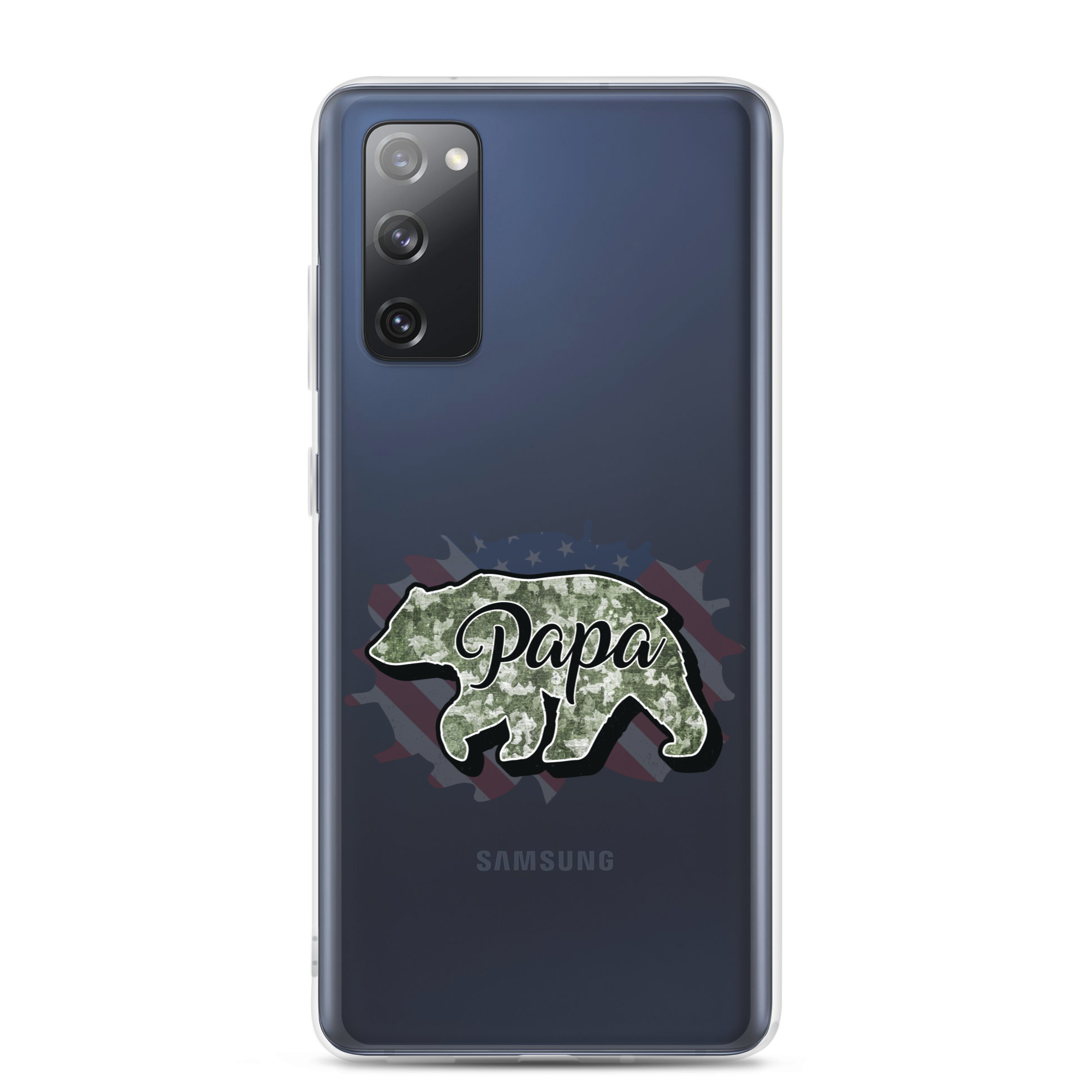 Bear Papa Clear Case for Samsung®