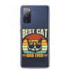 Best Cat Dad Ever Clear Case for Samsung®