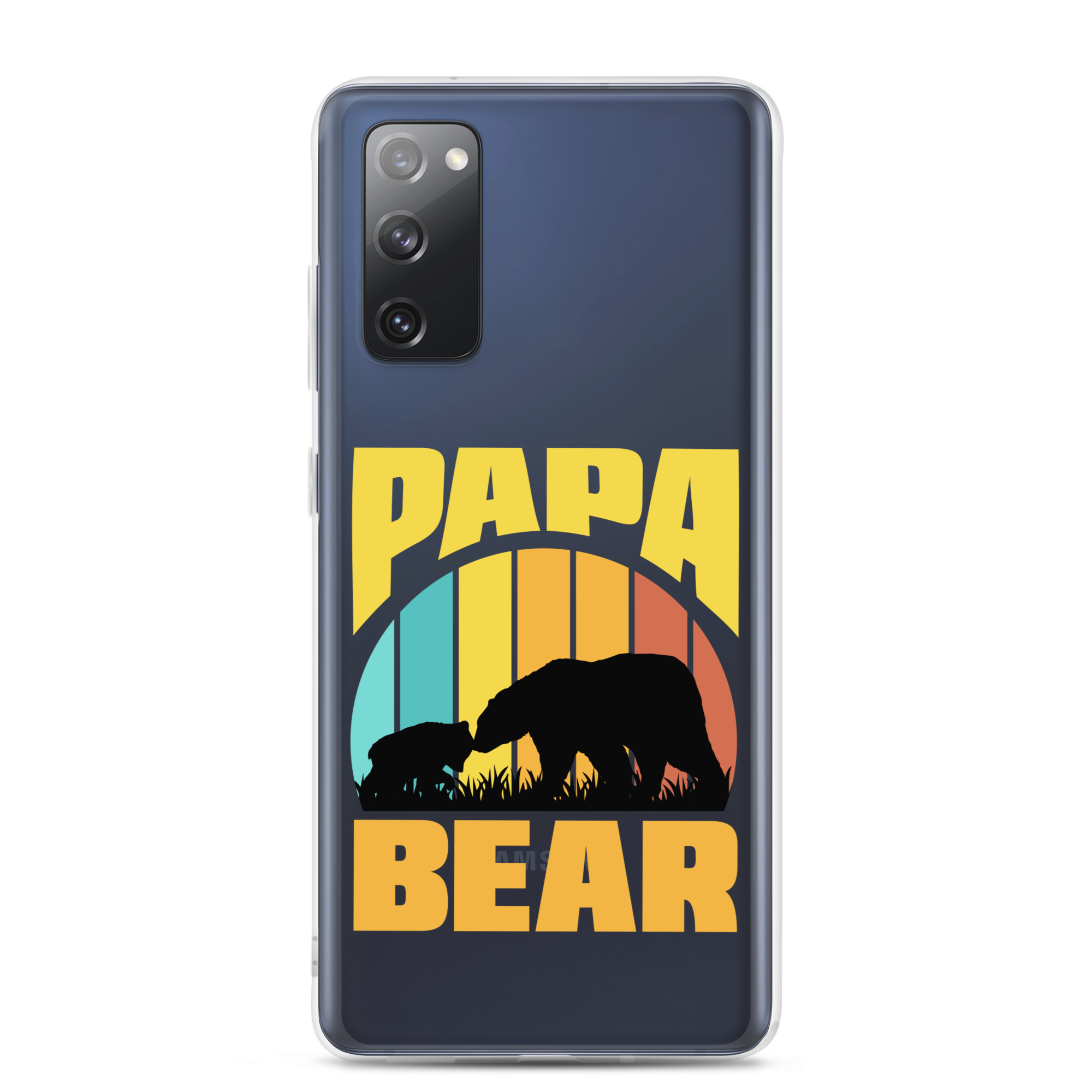 Papa Bear Clear Case for Samsung®