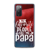 My Favorite People Call Me Papa Clear Case for Samsung®