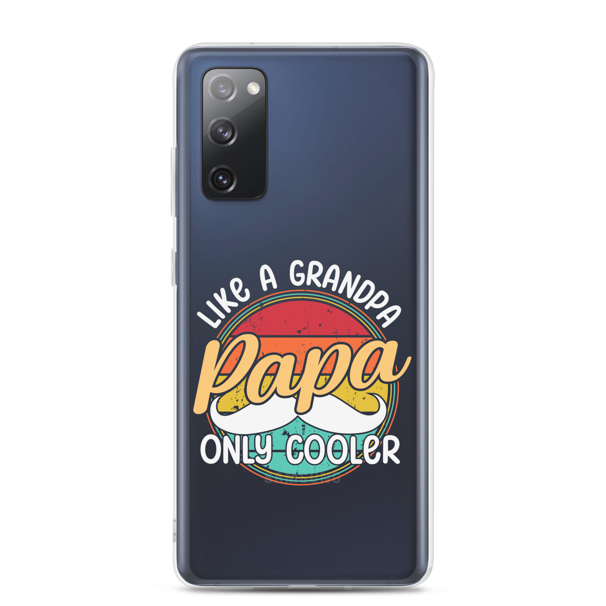 Papa Like A Grandpa Only Cooler Clear Case for Samsung®