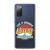 Papa Like A Grandpa Only Cooler Clear Case for Samsung®