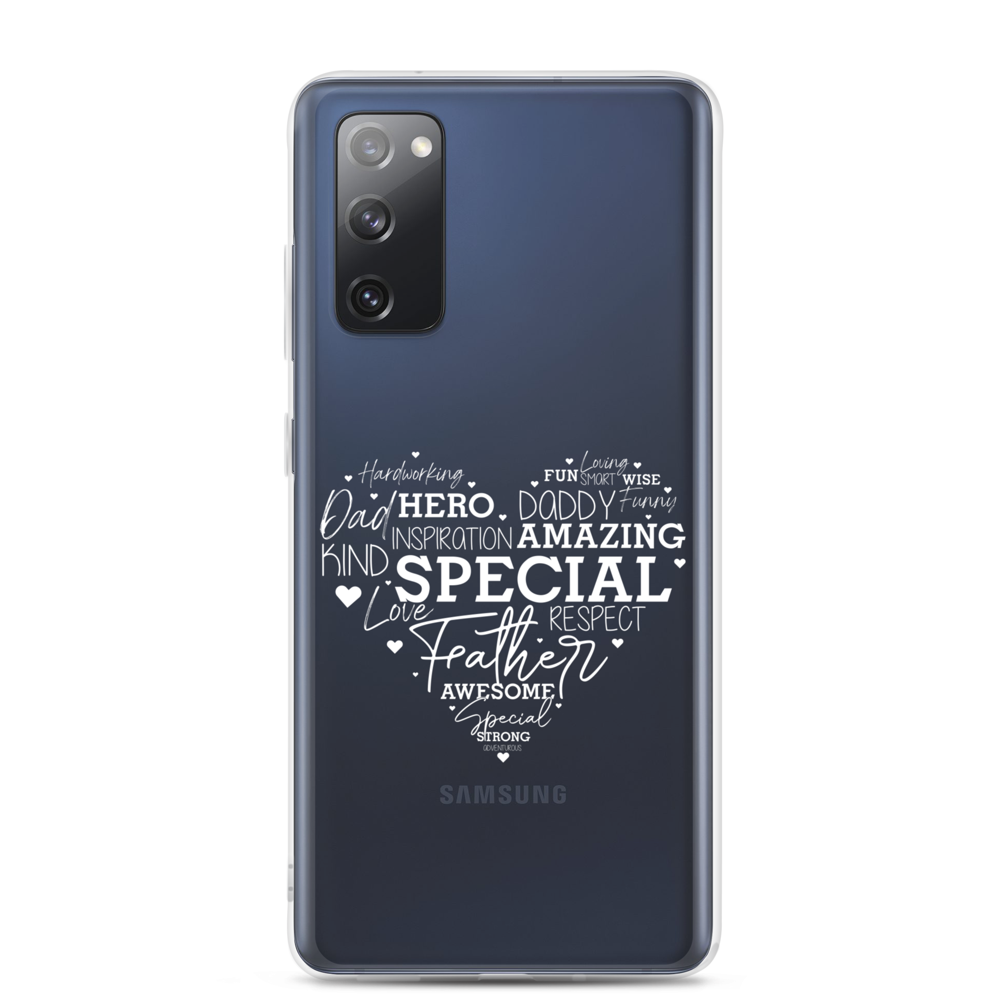 Father Special Hero Amazing Clear Case for Samsung®