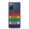 Husband, Daddy, Gamer, Hero Clear Case for Samsung®