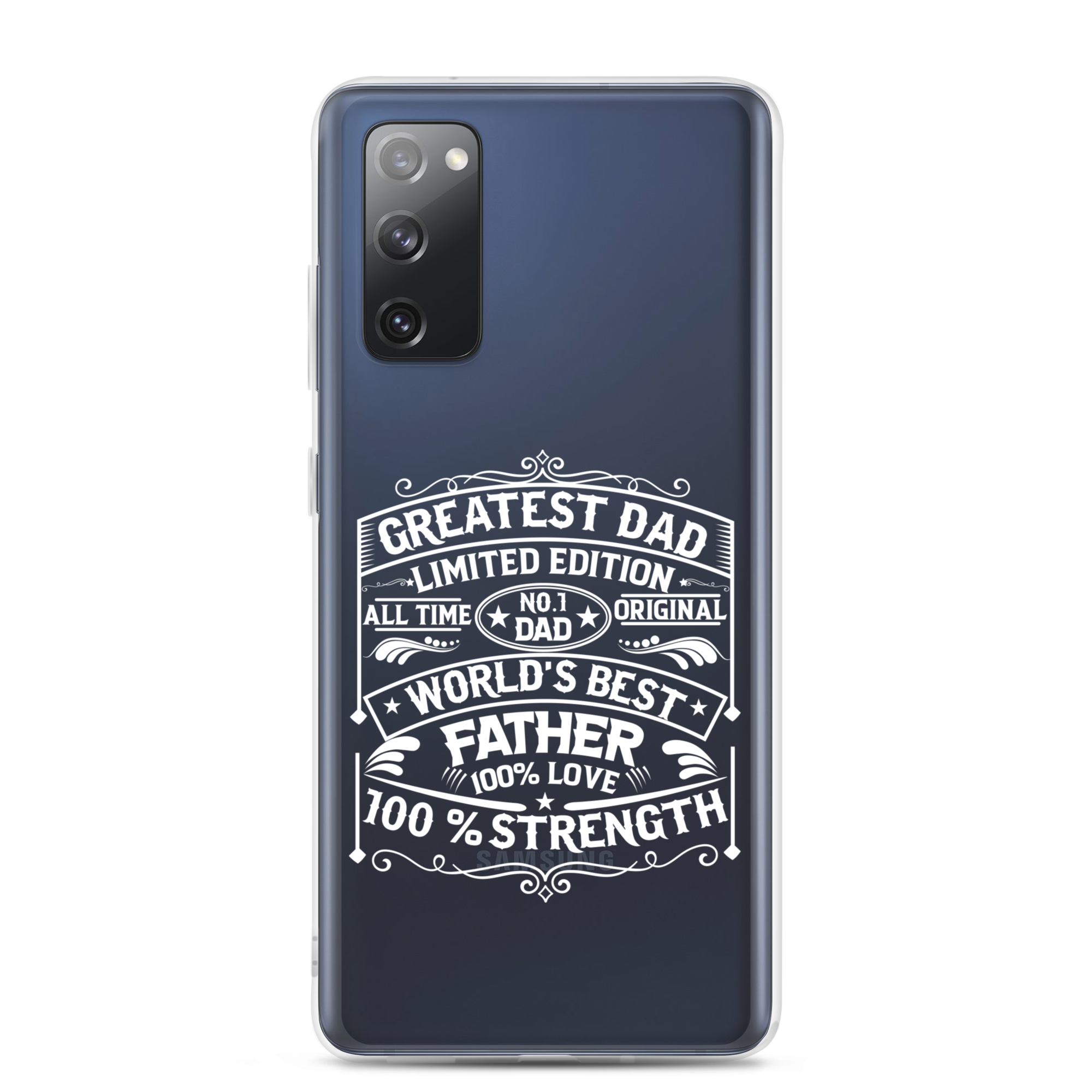 Greatest Dad Limited Edition All Time Clear Case for Samsung®