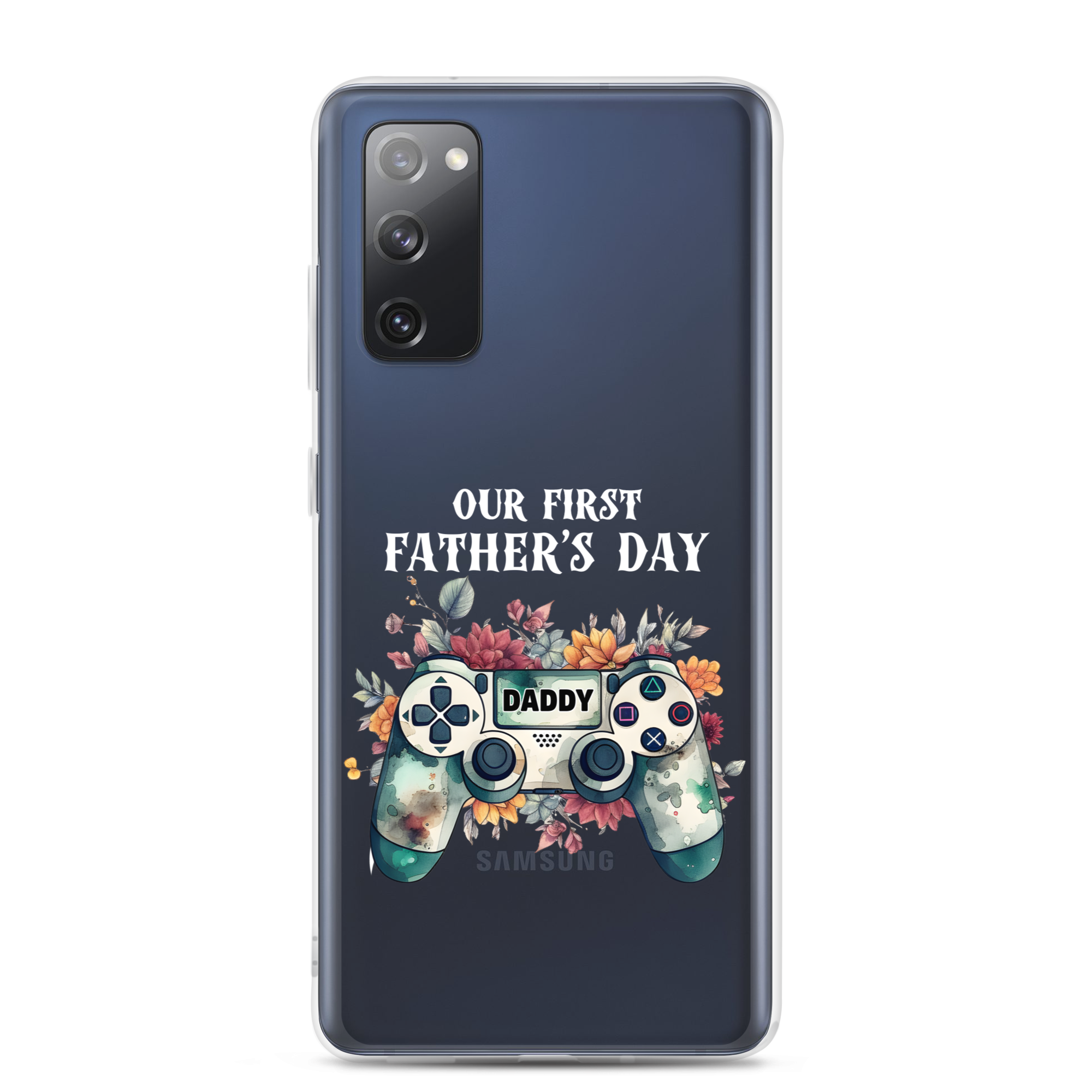 Our First Father's day Clear Case for Samsung®