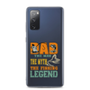 Dad The Man The Myth The Fishing Legend Clear Case for Samsung®