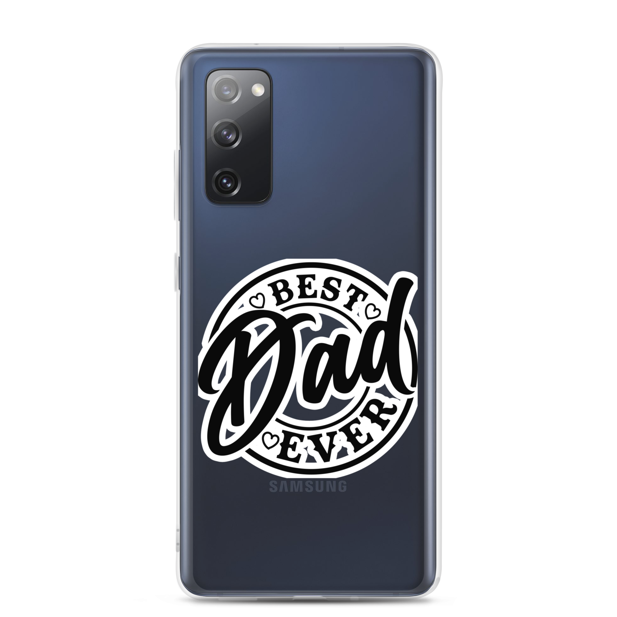 Best Dad Ever Clear Case for Samsung®