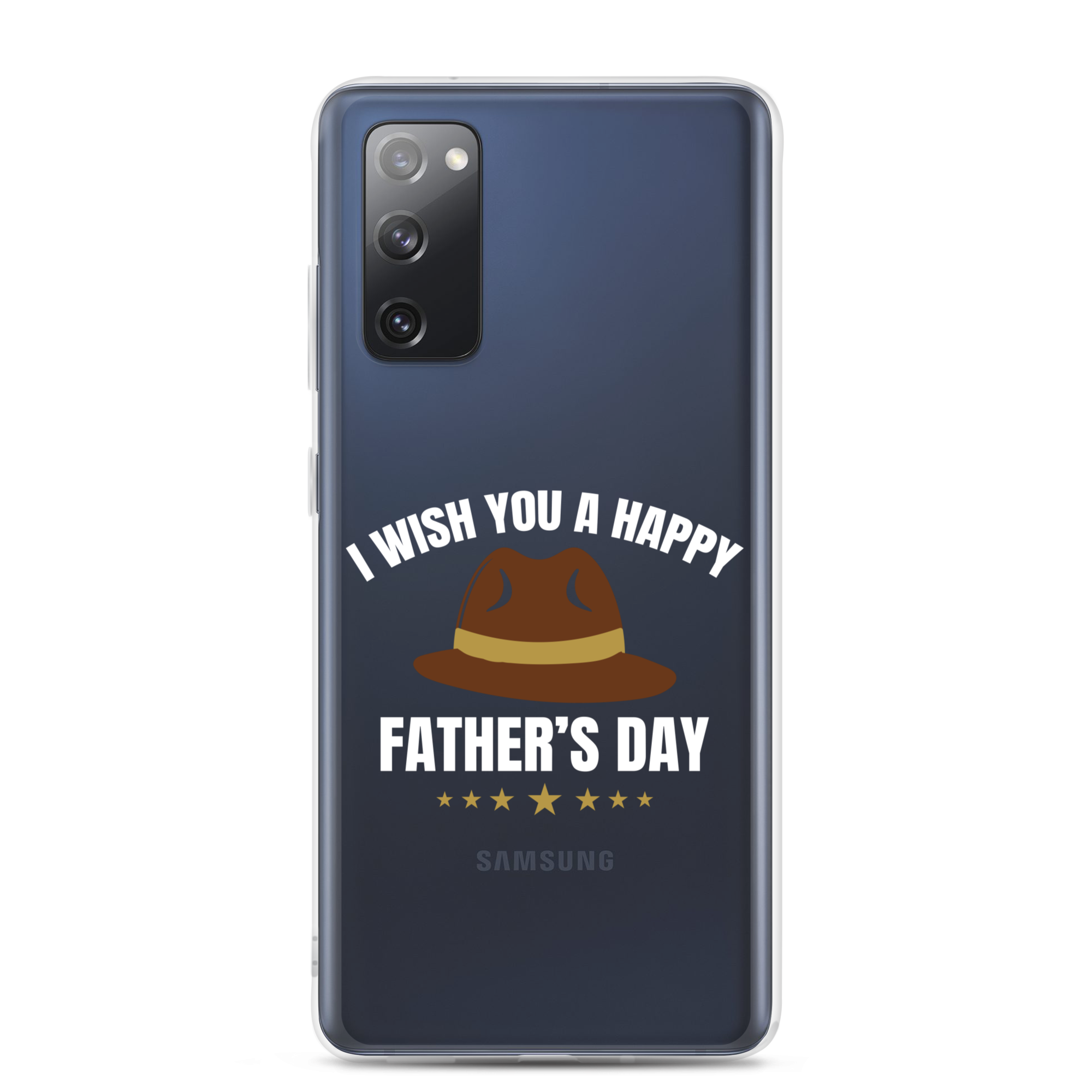 I Wish You A Happy Father's Day Clear Case for Samsung®