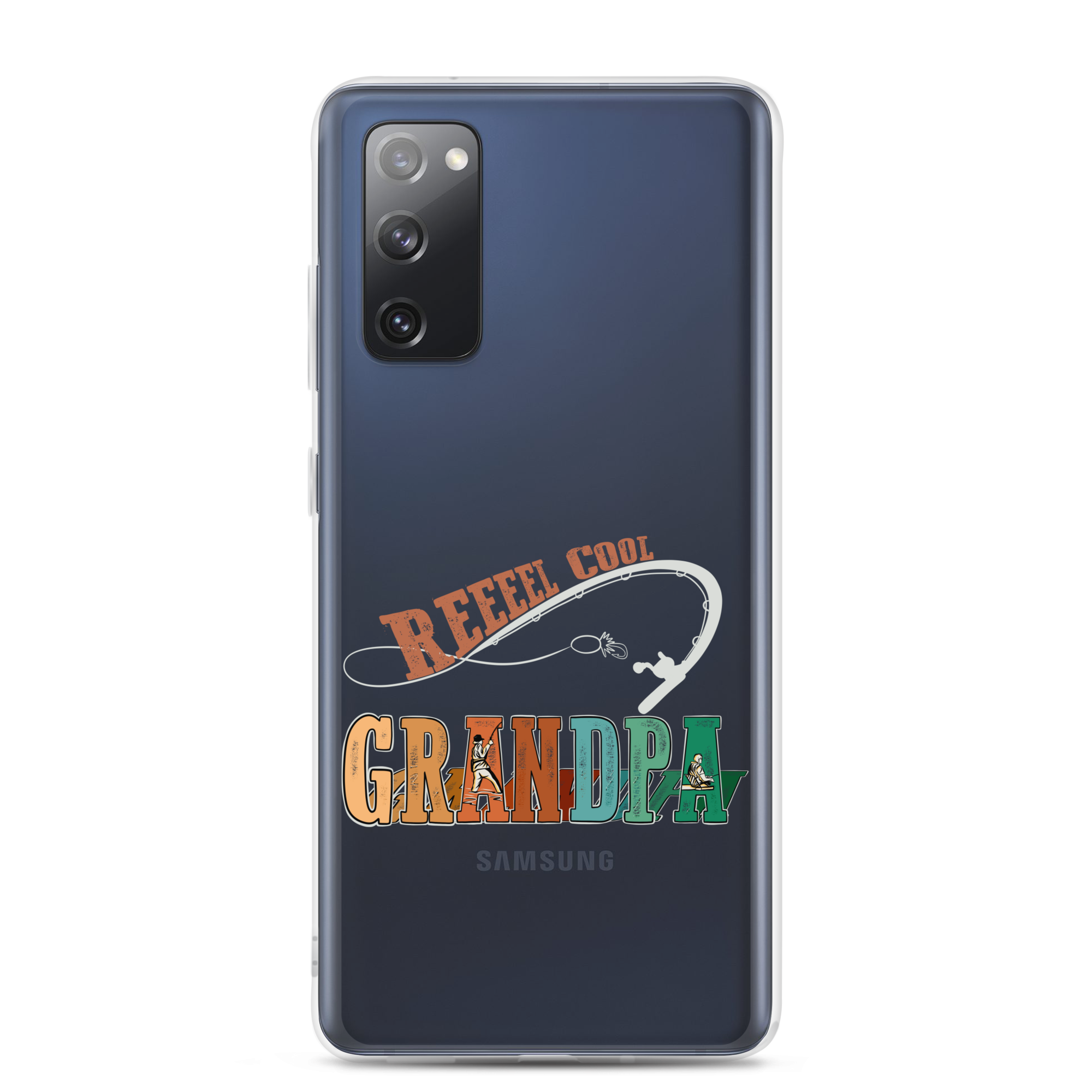 Reel Cool Grandpa Clear Case for Samsung®