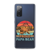 Proud Papa Bear Clear Case for Samsung®