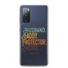 Husband. Daddy. Protector. Hero Clear Case for Samsung®