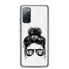 Bad Mom Messy Bun Clear Case for Samsung®