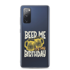 Beer Me It's My Birthday Clear Case for Samsung®