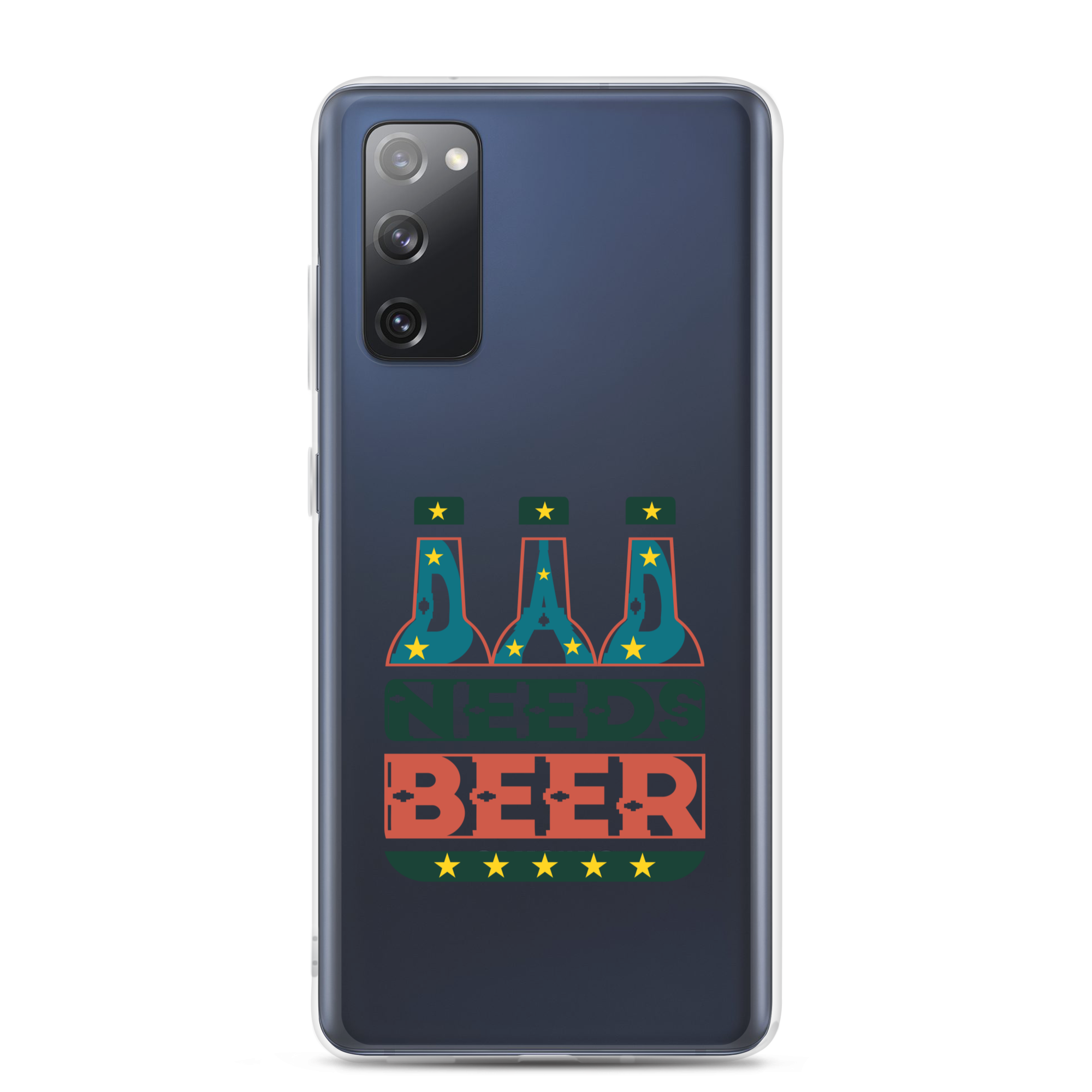 Dad Needs Beer Clear Case for Samsung®