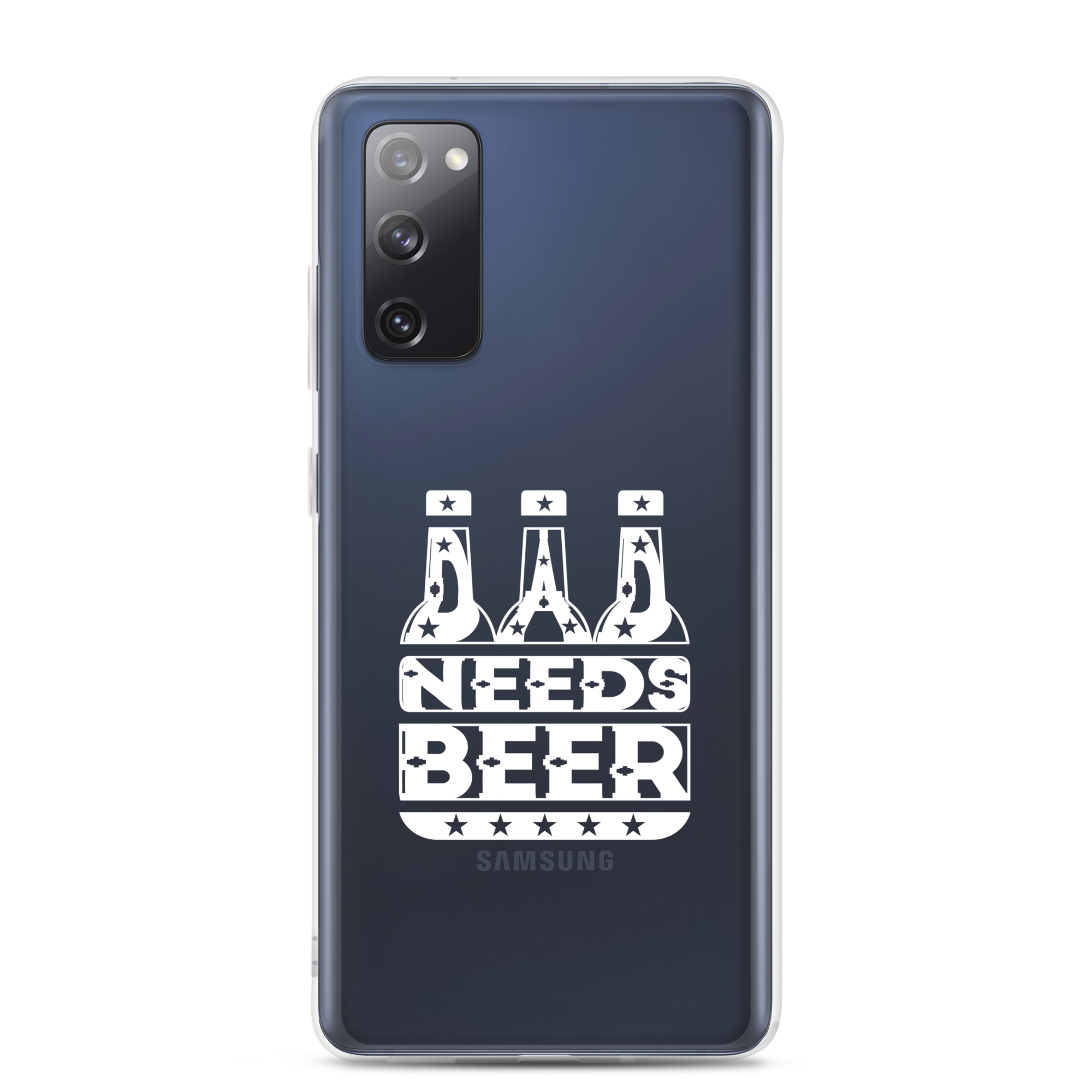 Dad Needs Beer Clear Case for Samsung®