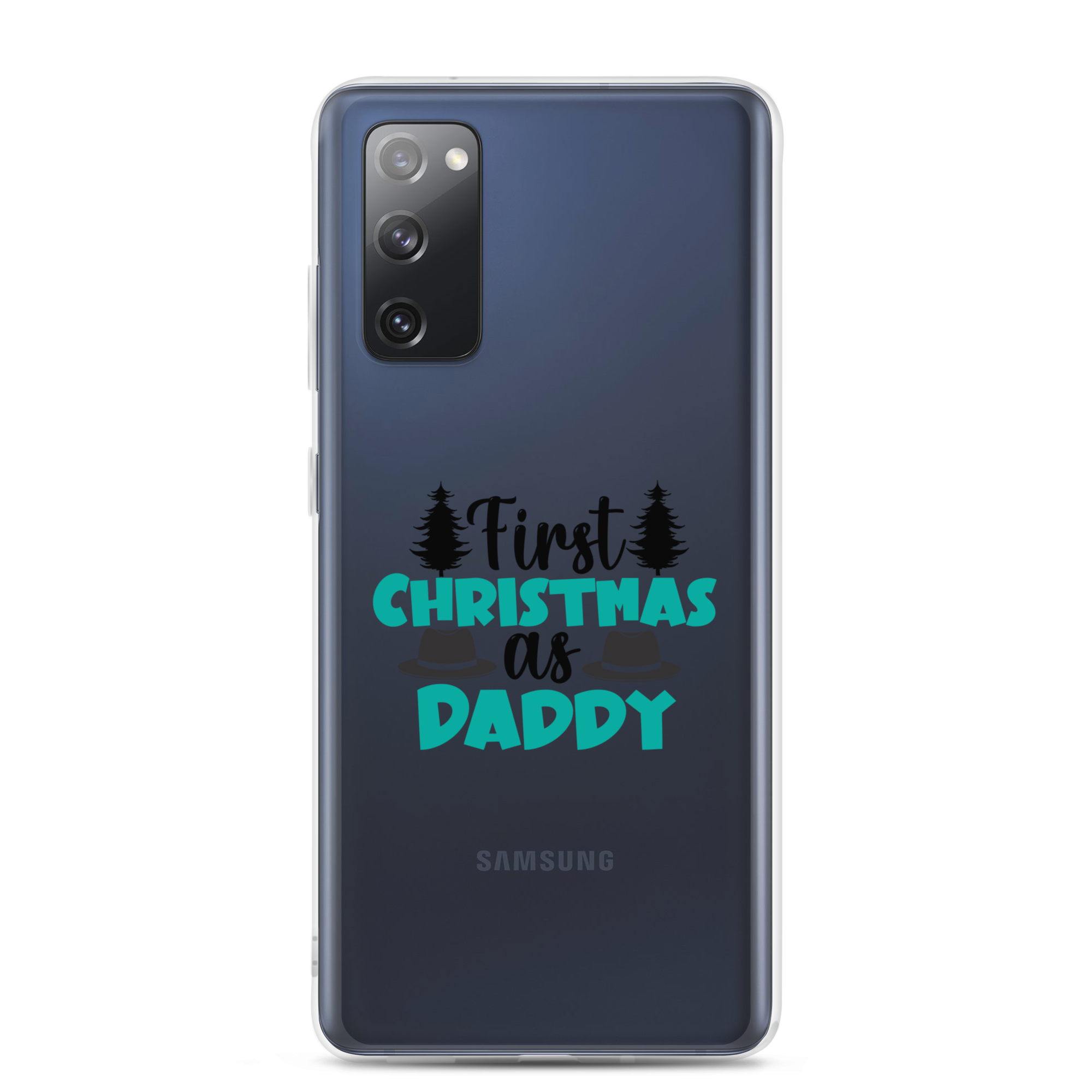 First Christmas As Daddy Clear Case for Samsung®