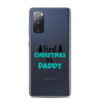 First Christmas As Daddy Clear Case for Samsung®