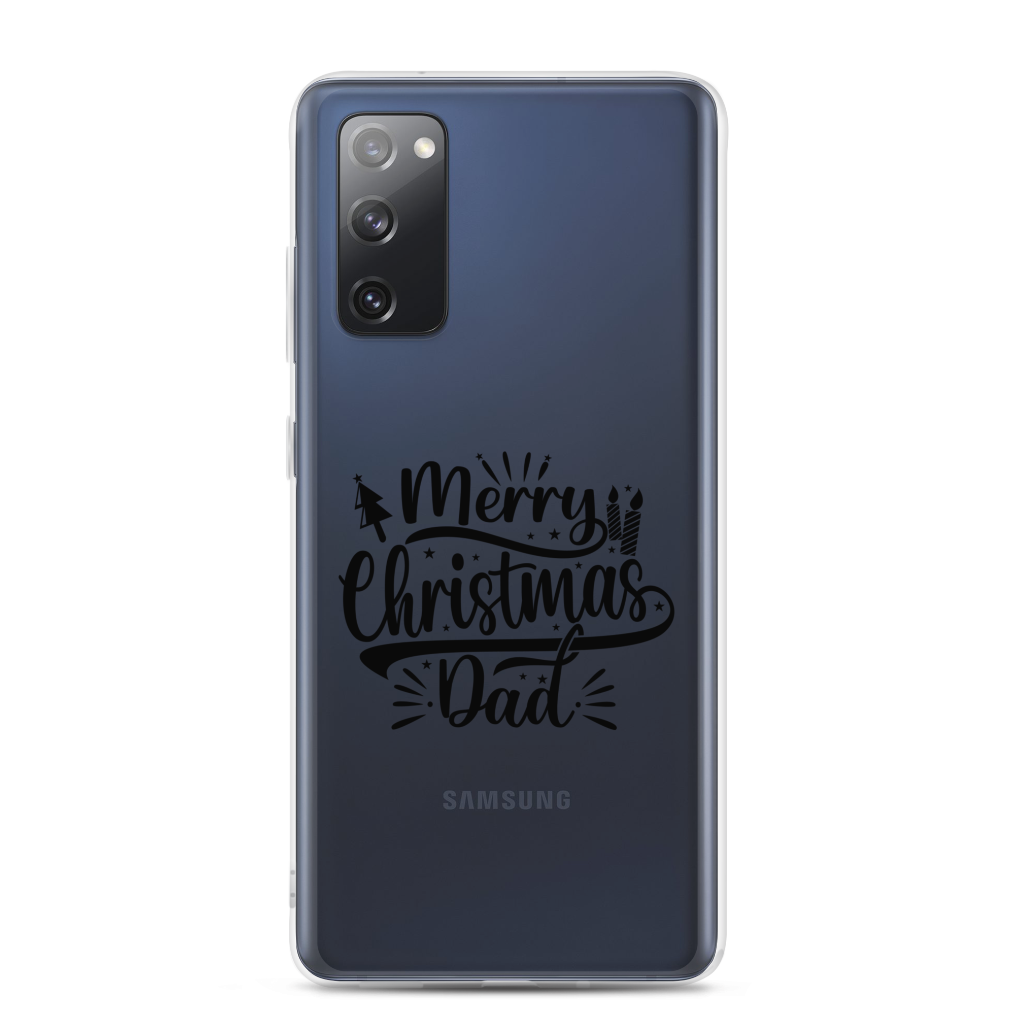 Merry Christmas Dad Clear Case for Samsung®