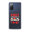 First Christmas As Dad Clear Case for Samsung®