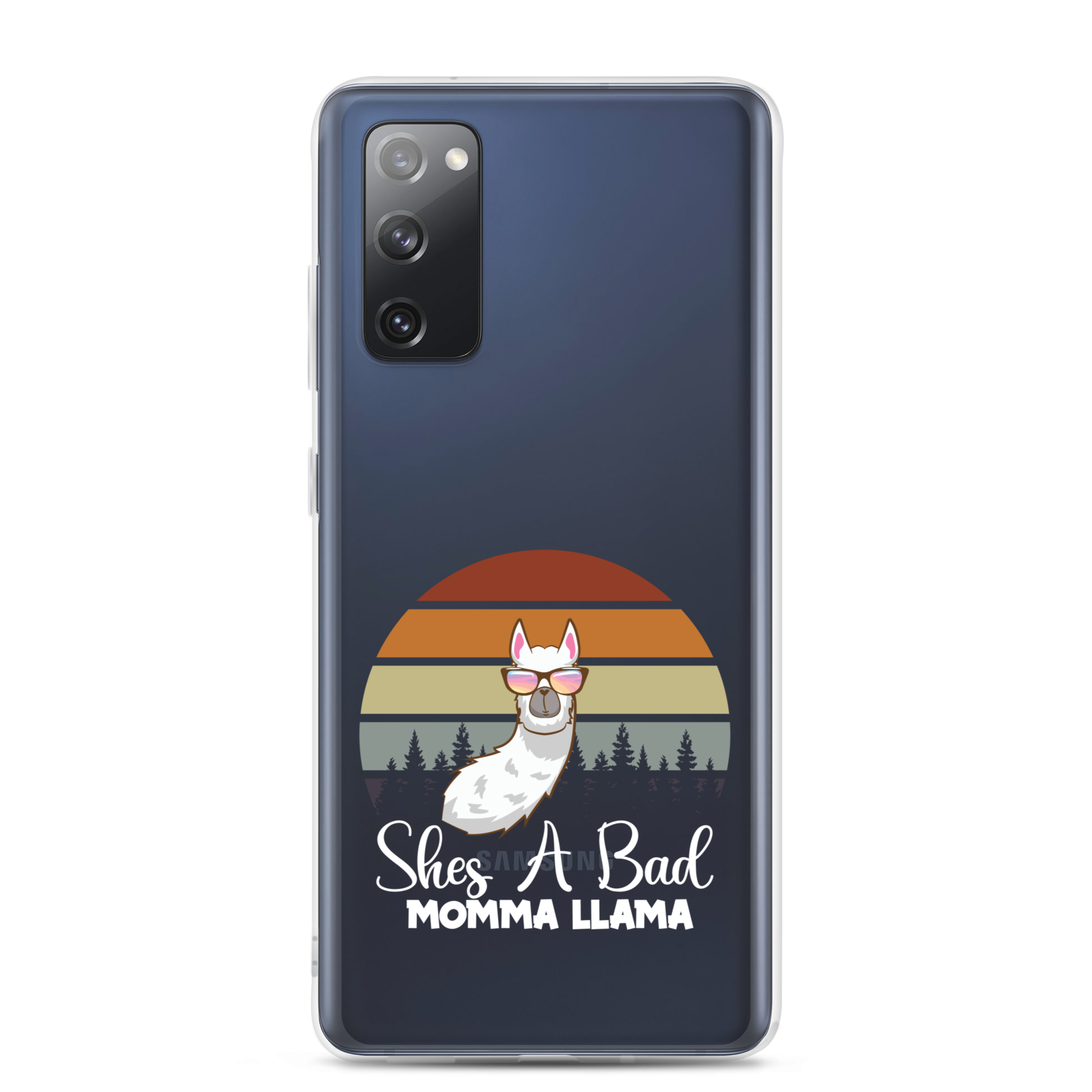 She's A Bad Momma Llama Clear Case for Samsung®