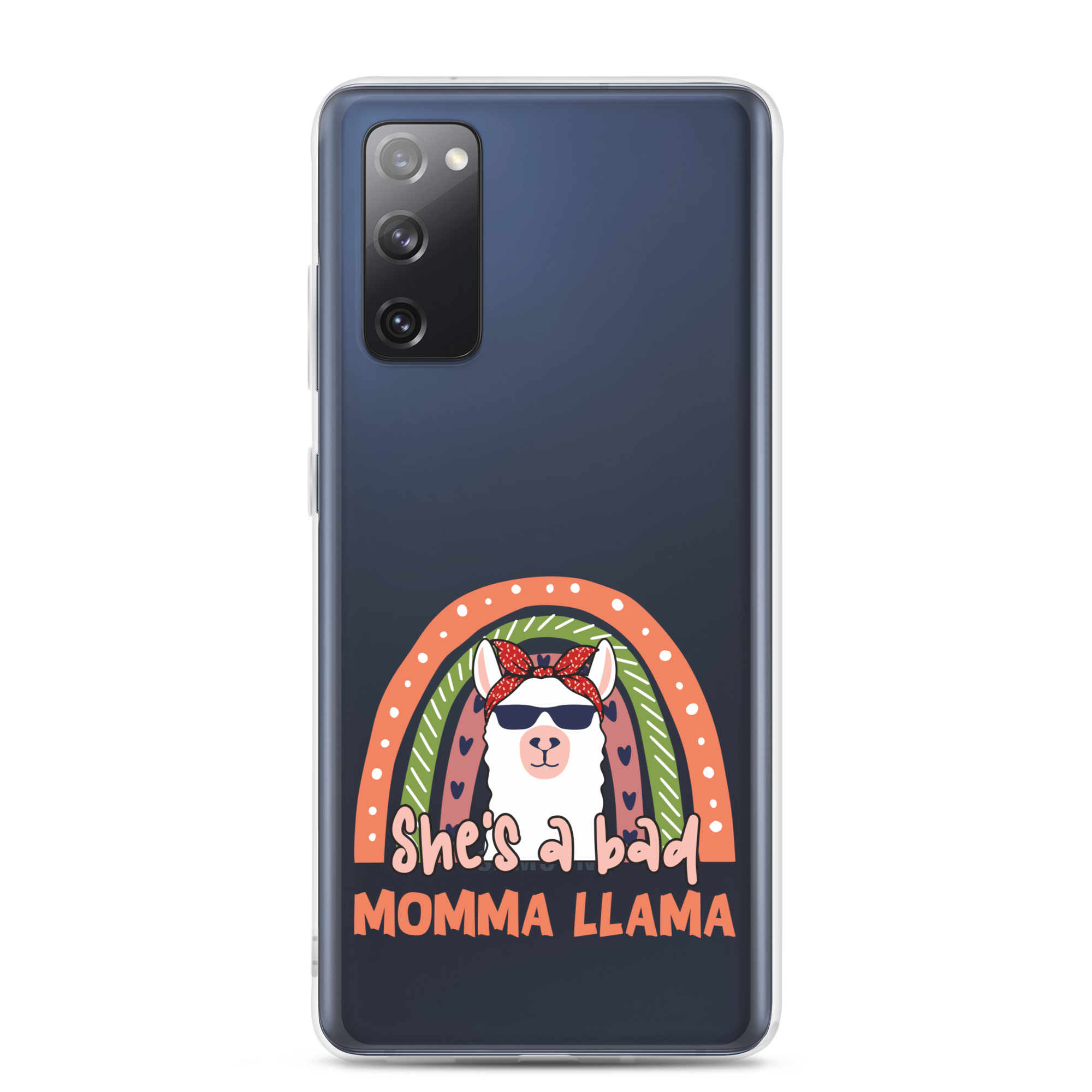 She's A Bad Momma Llama Clear Case for Samsung®