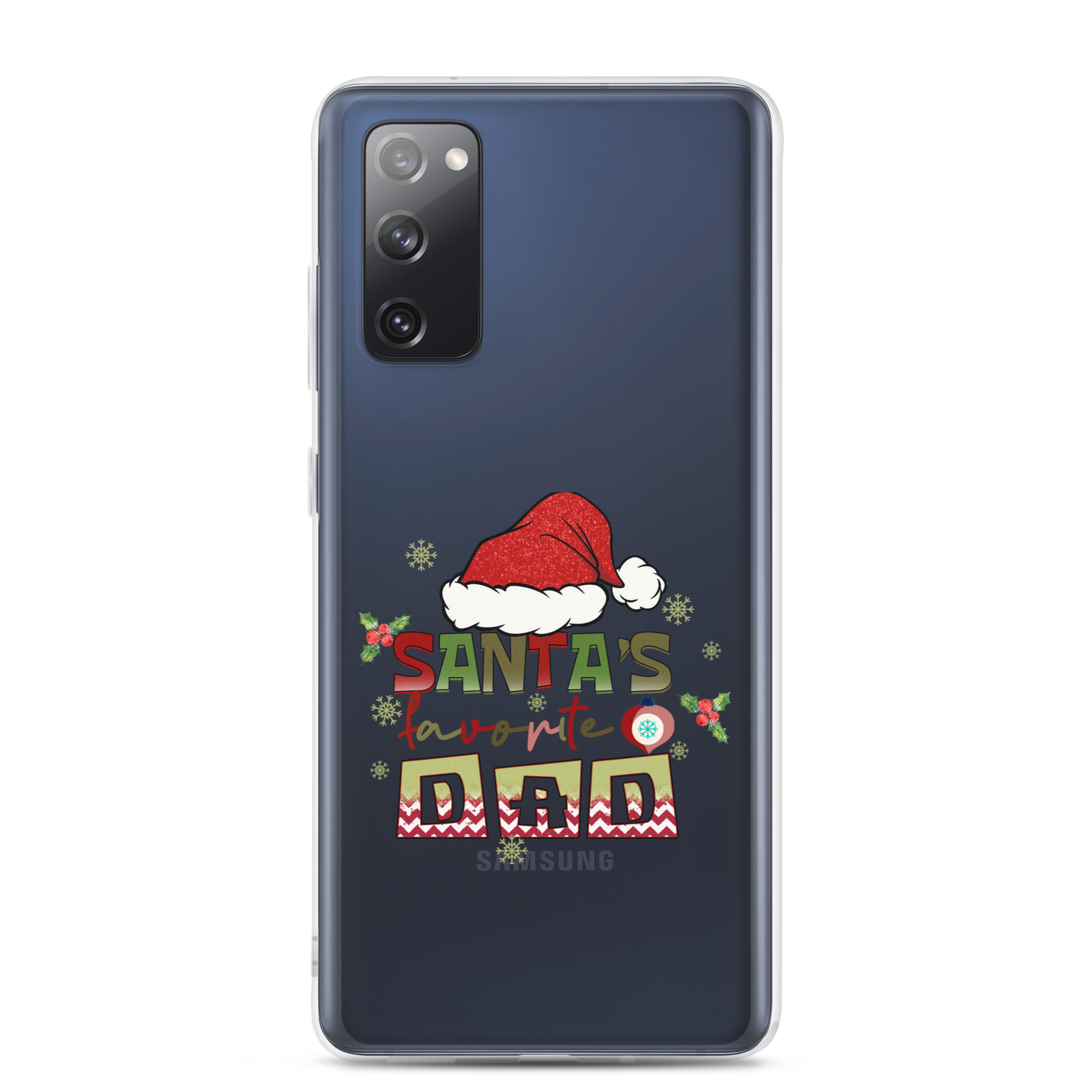 Santa's Favorite Dad Clear Case for Samsung®