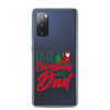 First Christmas As Dad Clear Case for Samsung®