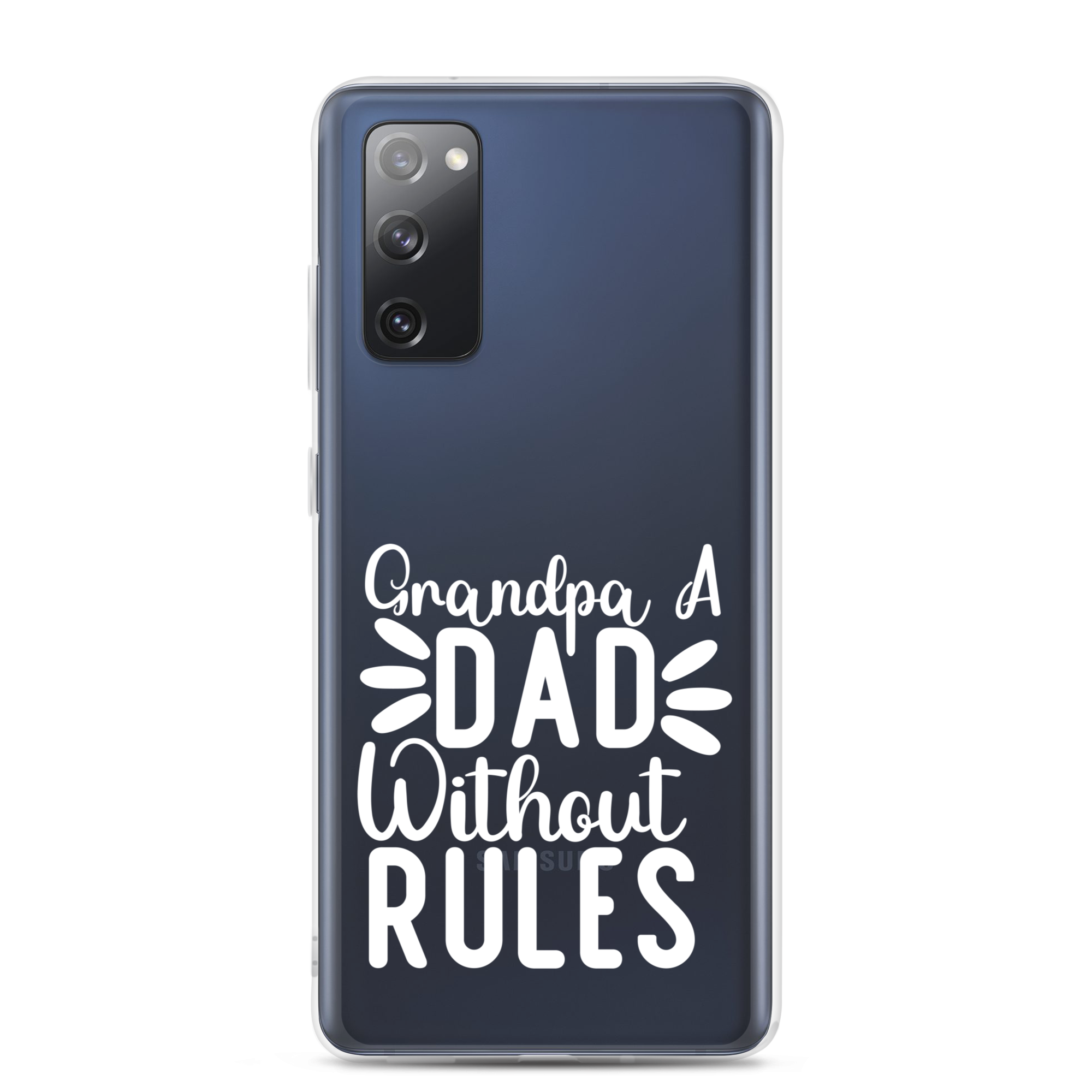 Grandpa A Dad Without Rules Clear Clear Case for Samsung®