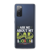 Ask Me About My Dad Jokes Clear Case for Samsung®