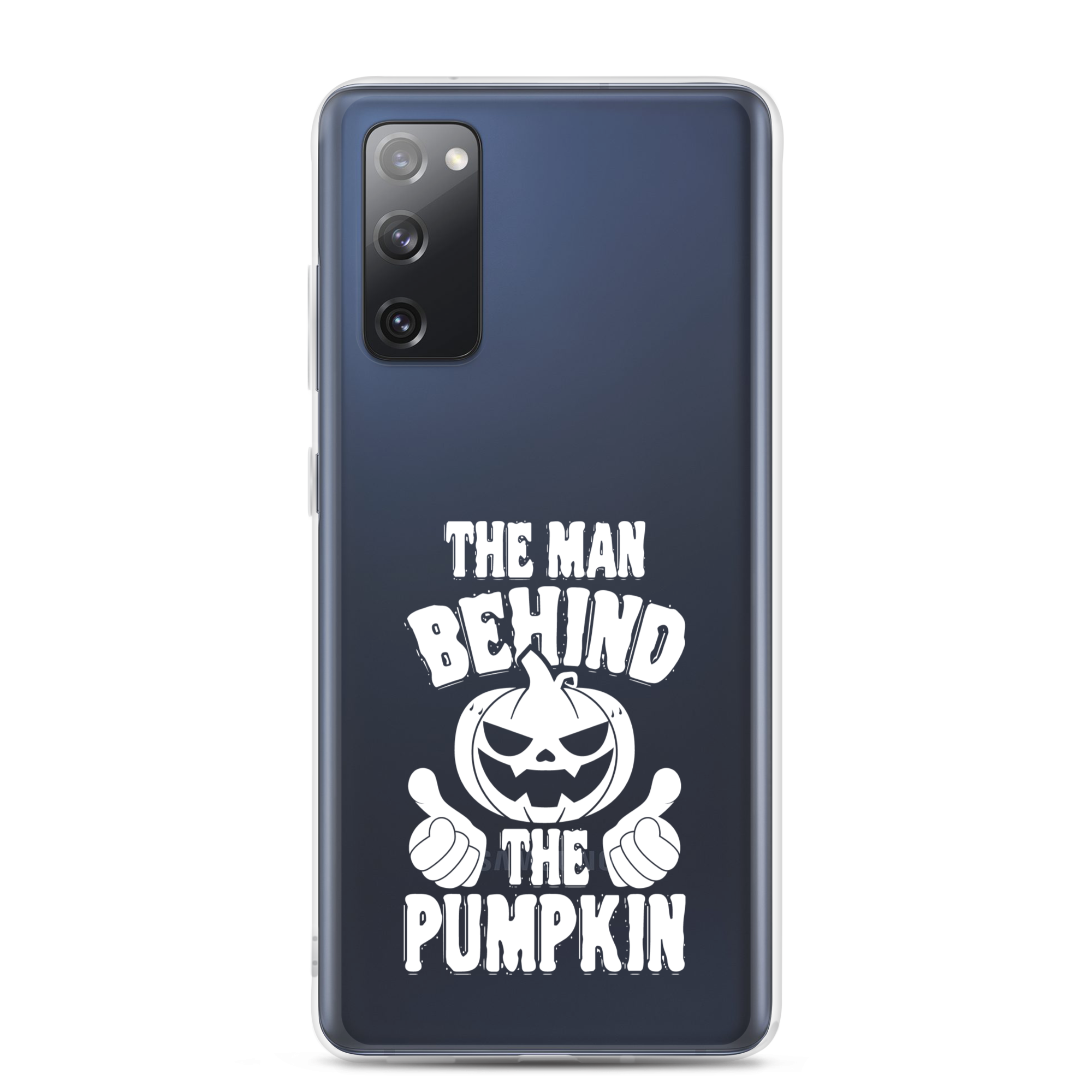 The Man Behind The Pumpkin Clear Case for Samsung®