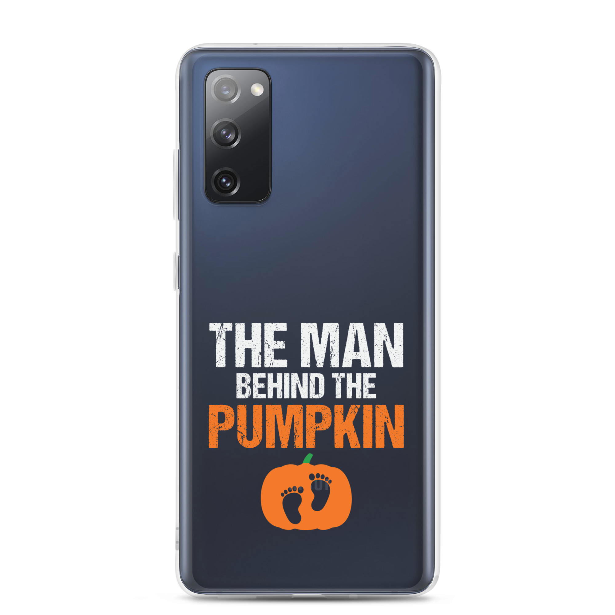 The Man Behind The Pumpkin Clear Case for Samsung®