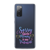 Sorry Girls Mommy Is My Valentine Clear Case for Samsung®