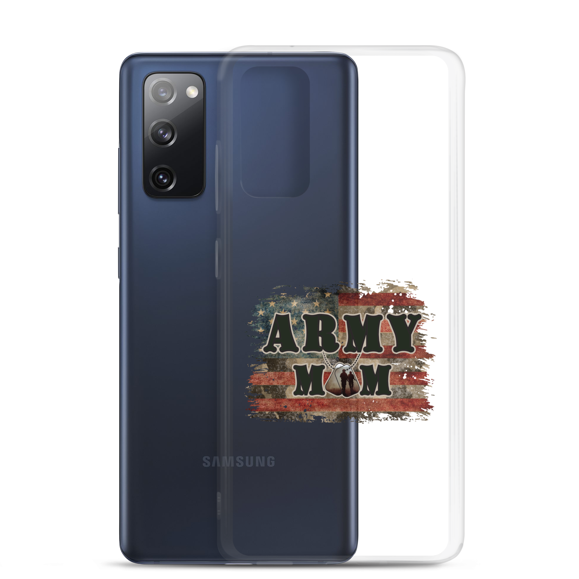 Army Mom Clear Case for Samsung®