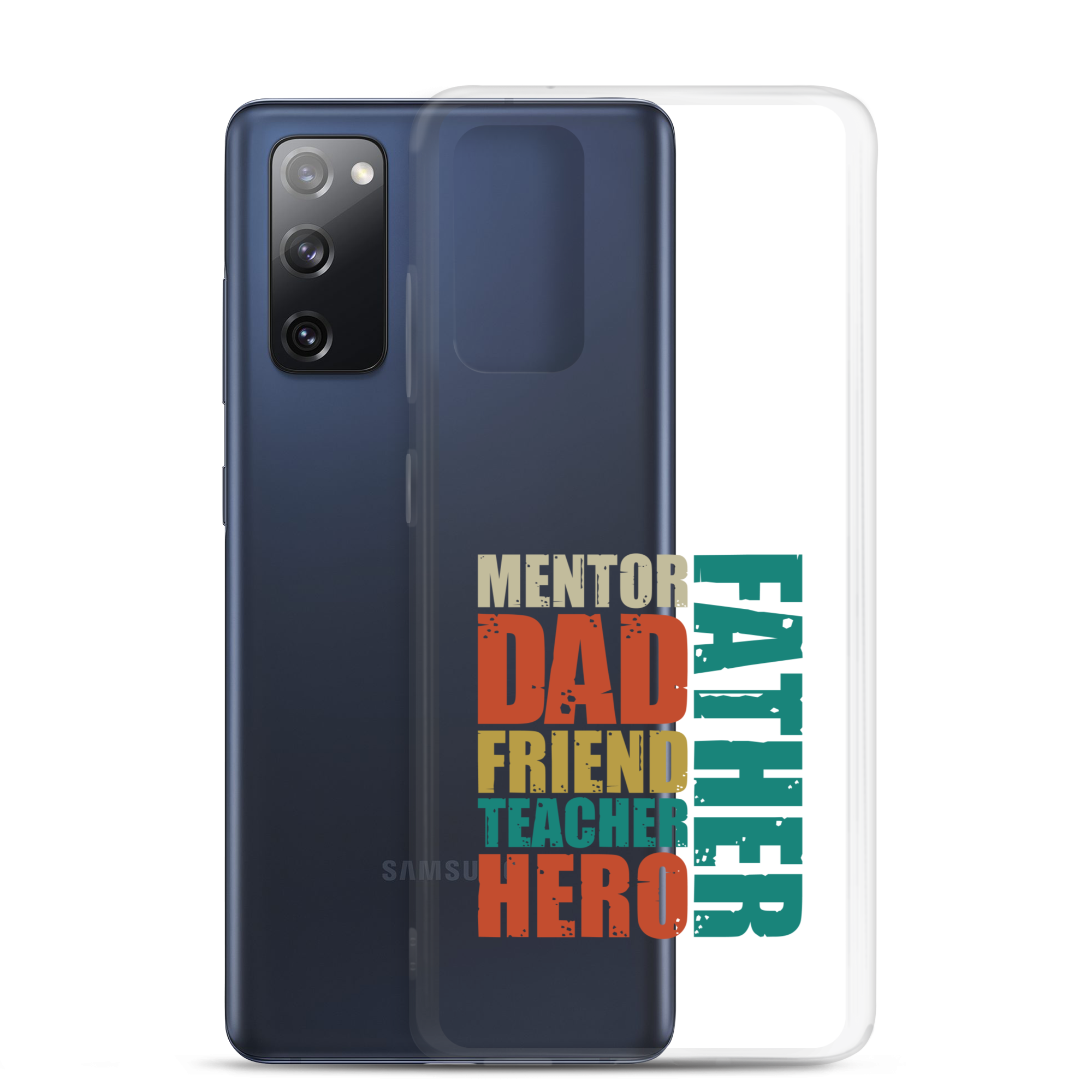 Mentor Dad Fiend Teacher Hero Father Clear Case for Samsung®