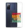 Awesome Dads Tattoos Beards Clear Case for Samsung®