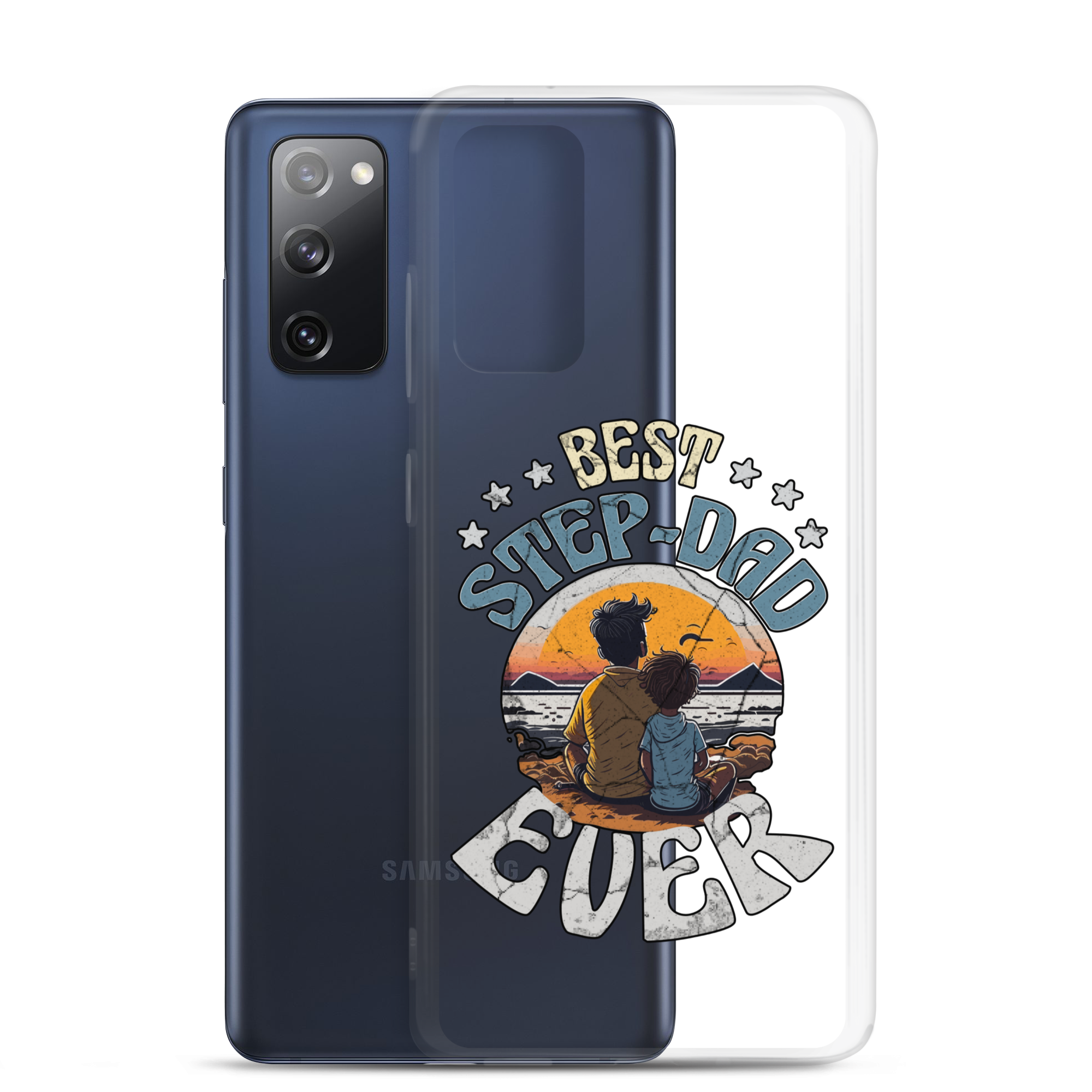 Best Step-Dad Ever Clear Case for Samsung®