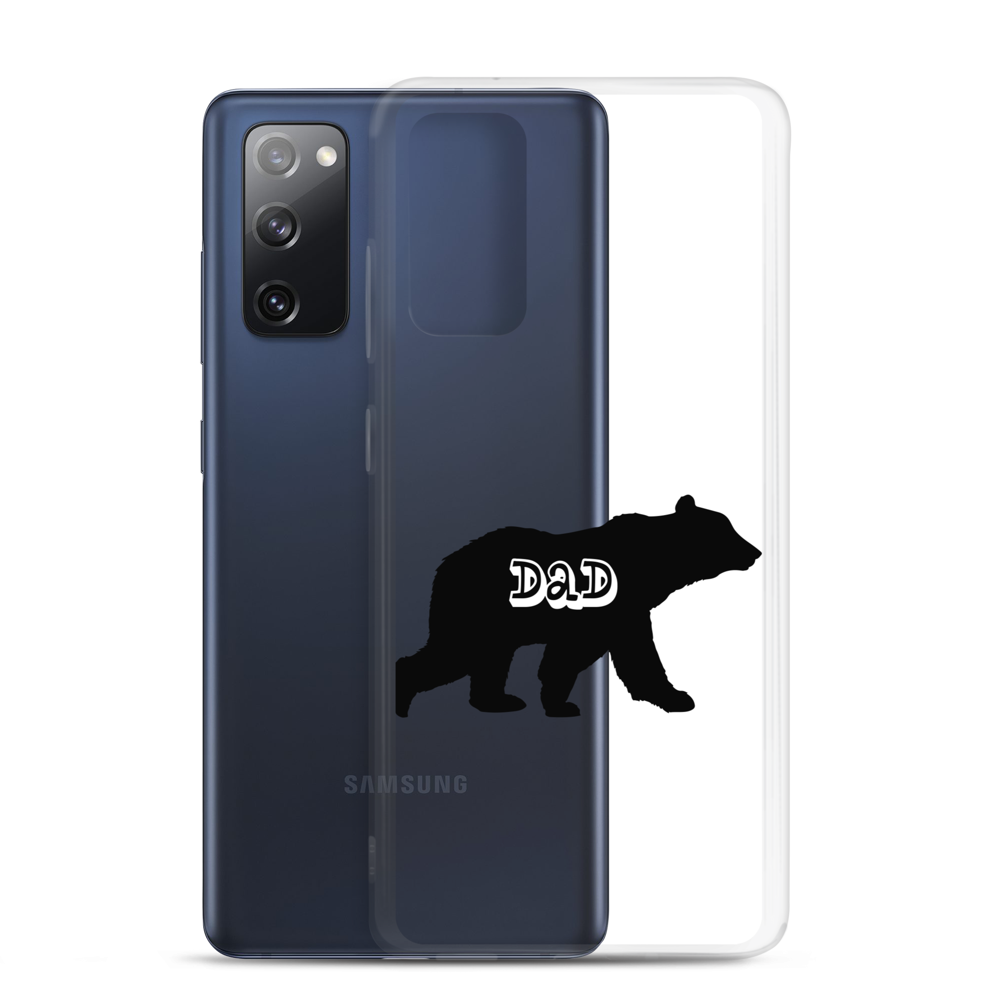 Bear Dad Clear Case for Samsung®