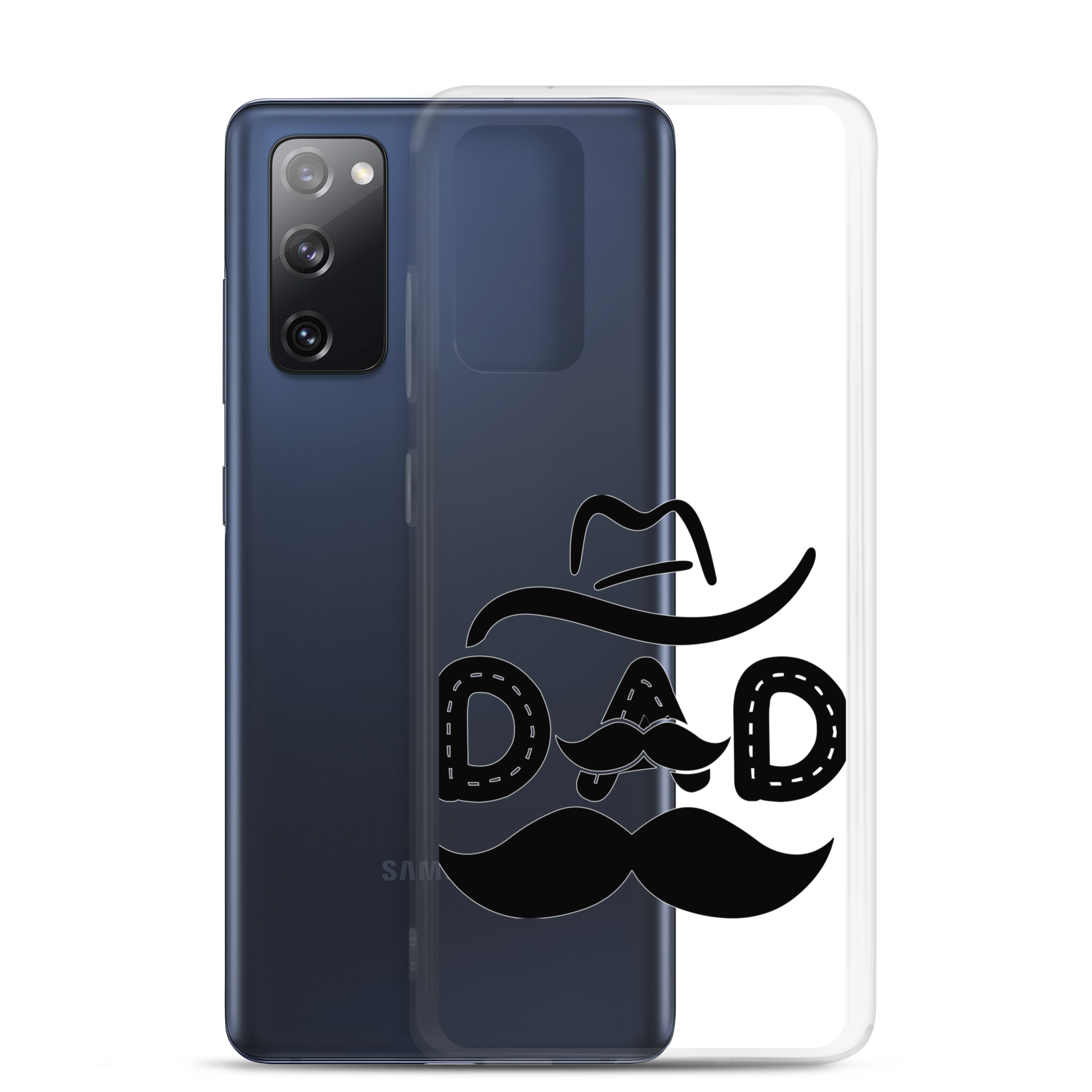 Dad Cowboy Clear Case for Samsung®