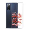 All Mom Wants Is A Silent Night Clear Case for Samsung®