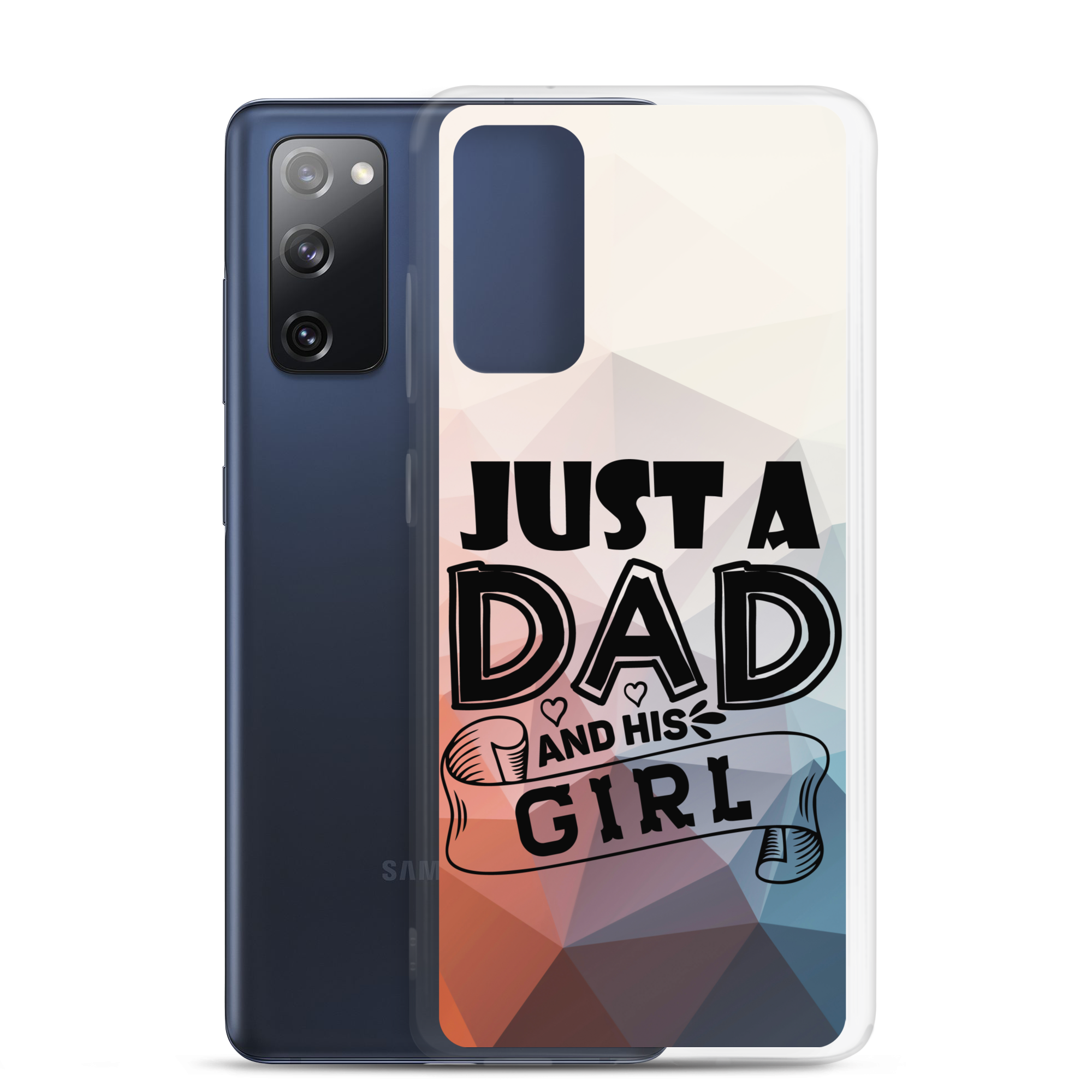 Just A Dad And His Girl Clear Case for Samsung®