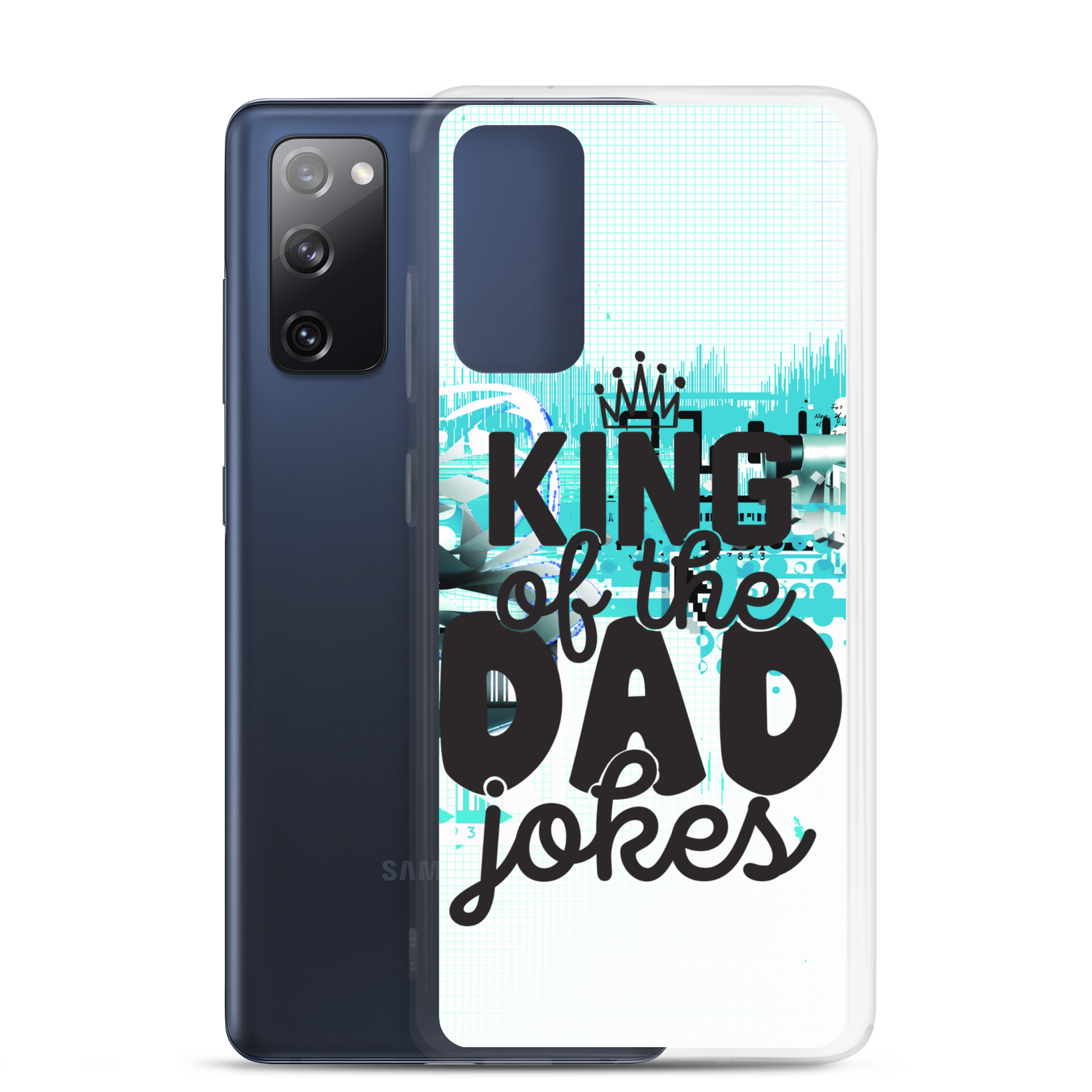 King Of The Dad Jokes Clear Case for Samsung®